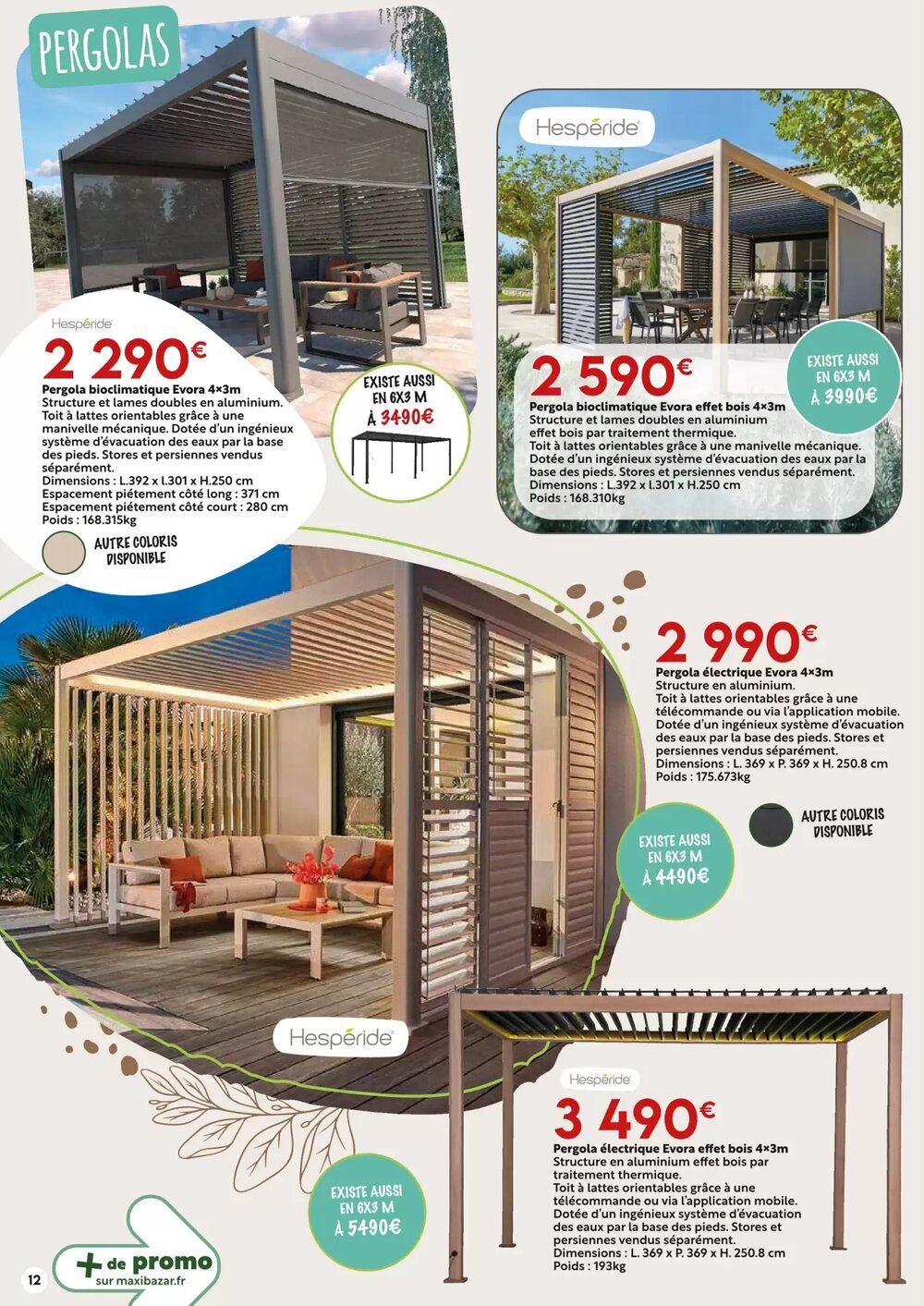 Prospectus promotionnel Maxi Bazar valable à partir du 04/03/2026 - Page 12.