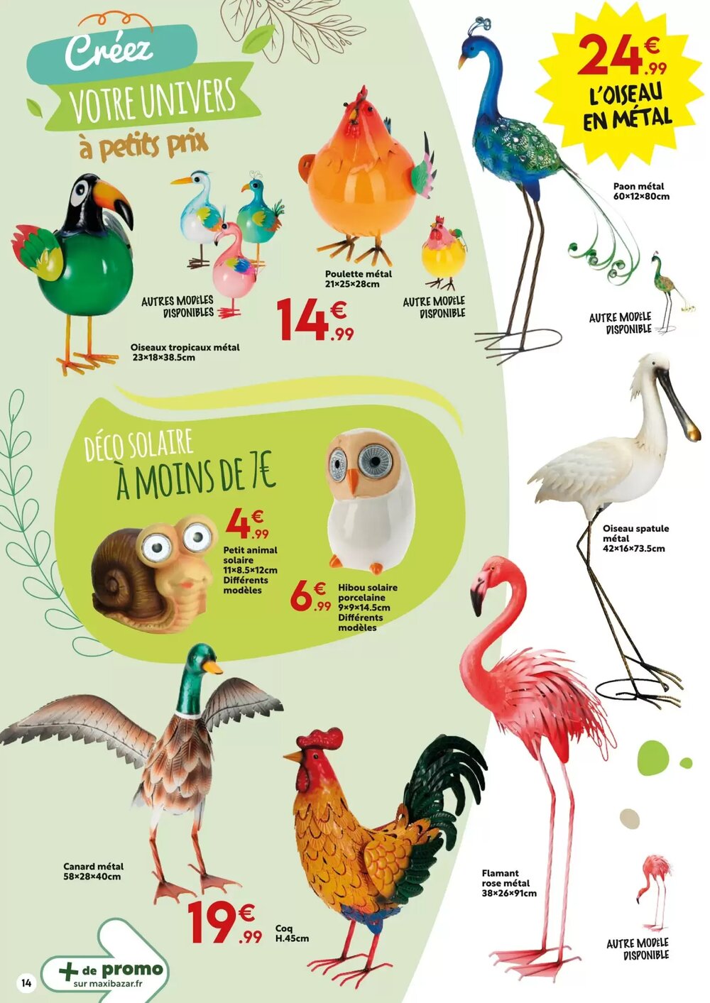 Prospectus promotionnel Maxi Bazar valable à partir du 04/03/2026 - Page 14.