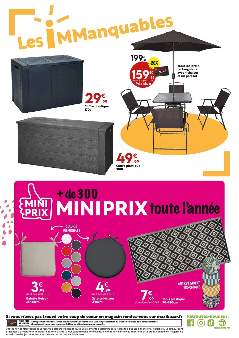 Prospectus promotionnel Maxi Bazar valable à partir du 04/03/2026 - Page 20.