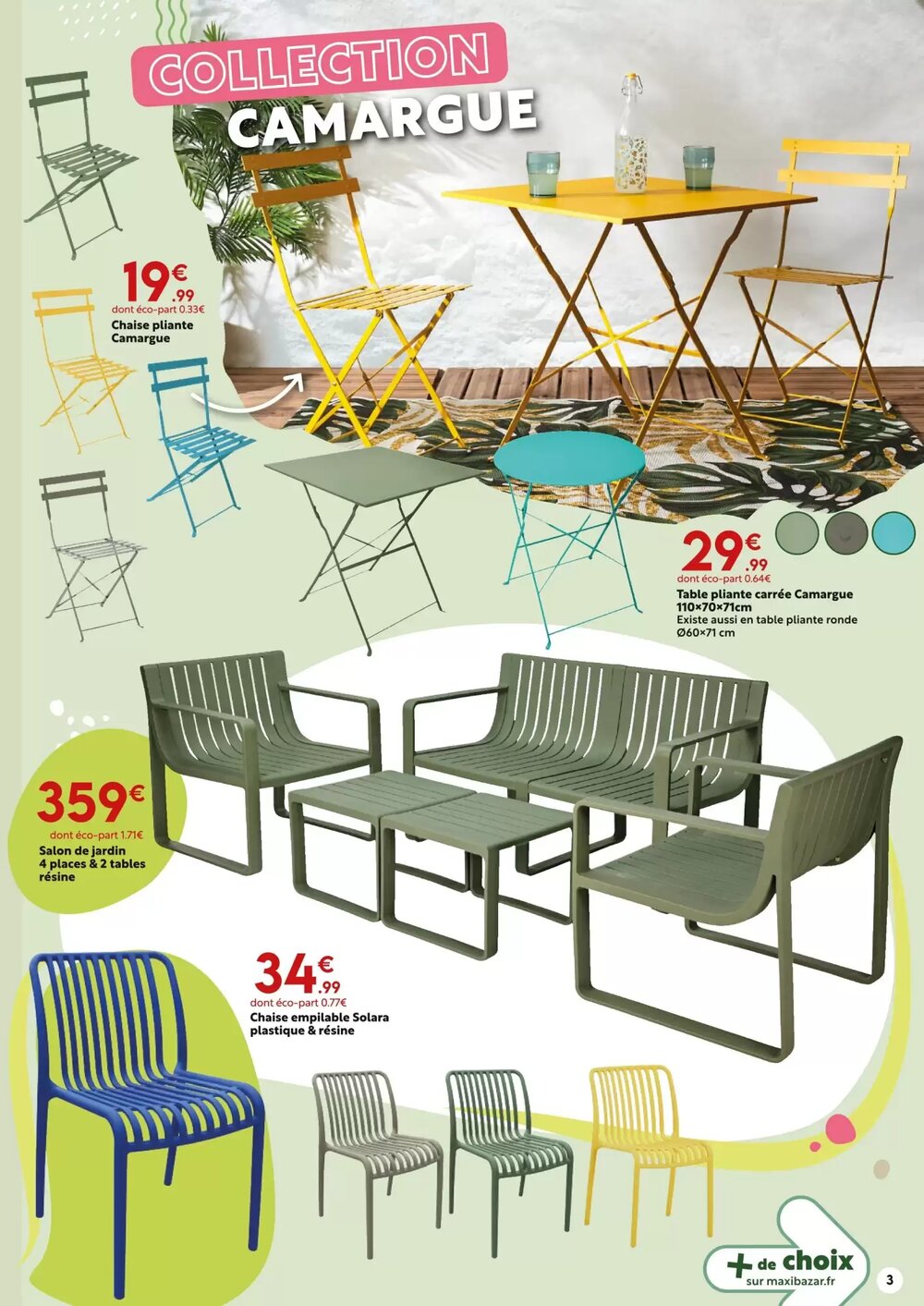 Prospectus promotionnel Maxi Bazar valable à partir du 04/03/2026 - Page 3.