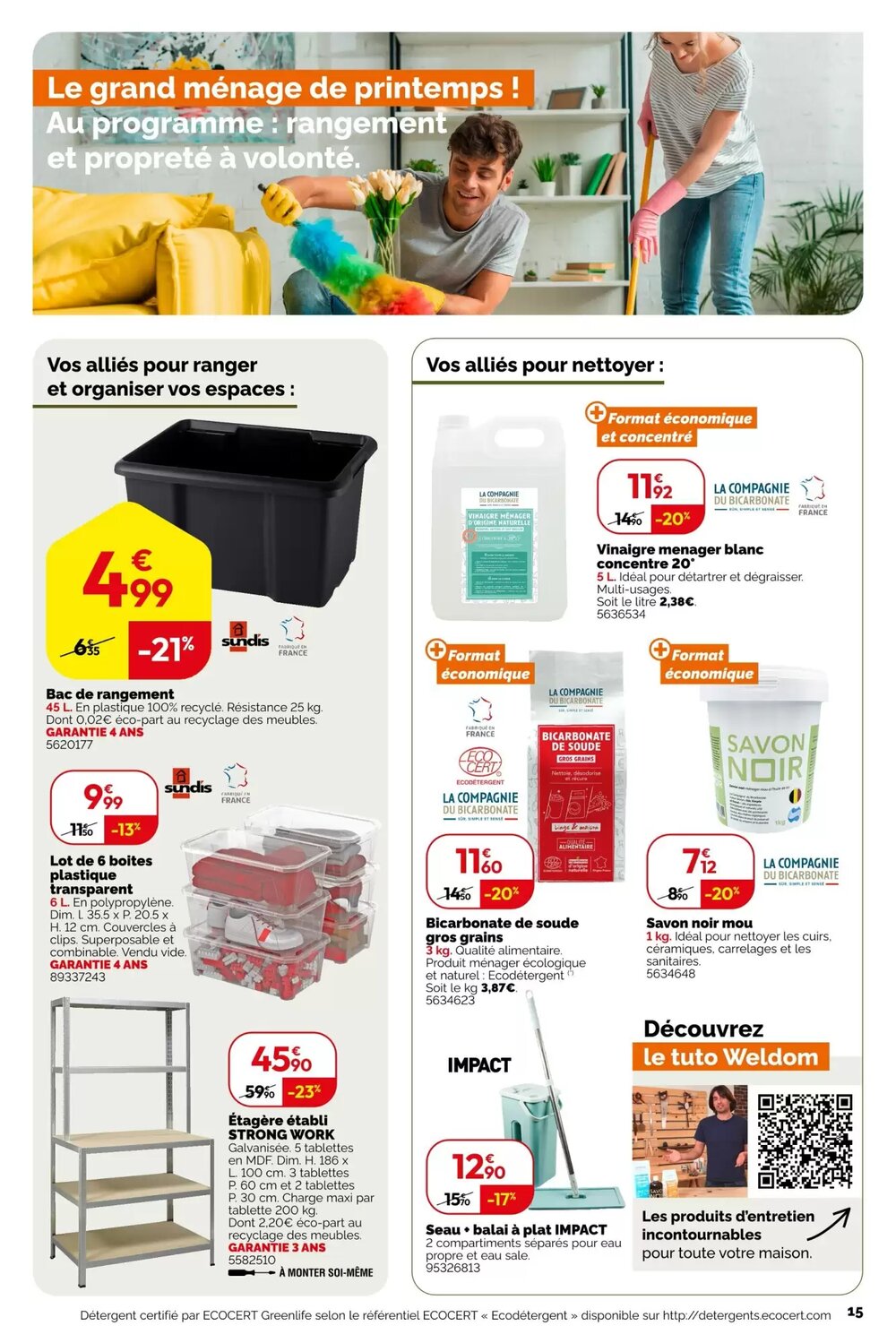 Prospectus promotionnel Weldom valable à partir du 04/03/2026 - Page 17.