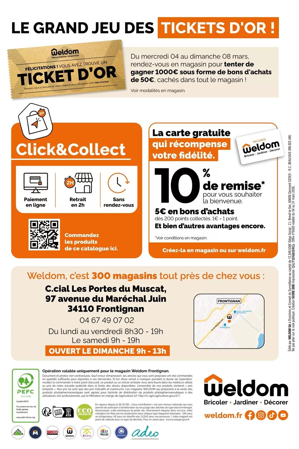 Prospectus promotionnel Weldom valable à partir du 04/03/2026 - Page 20.