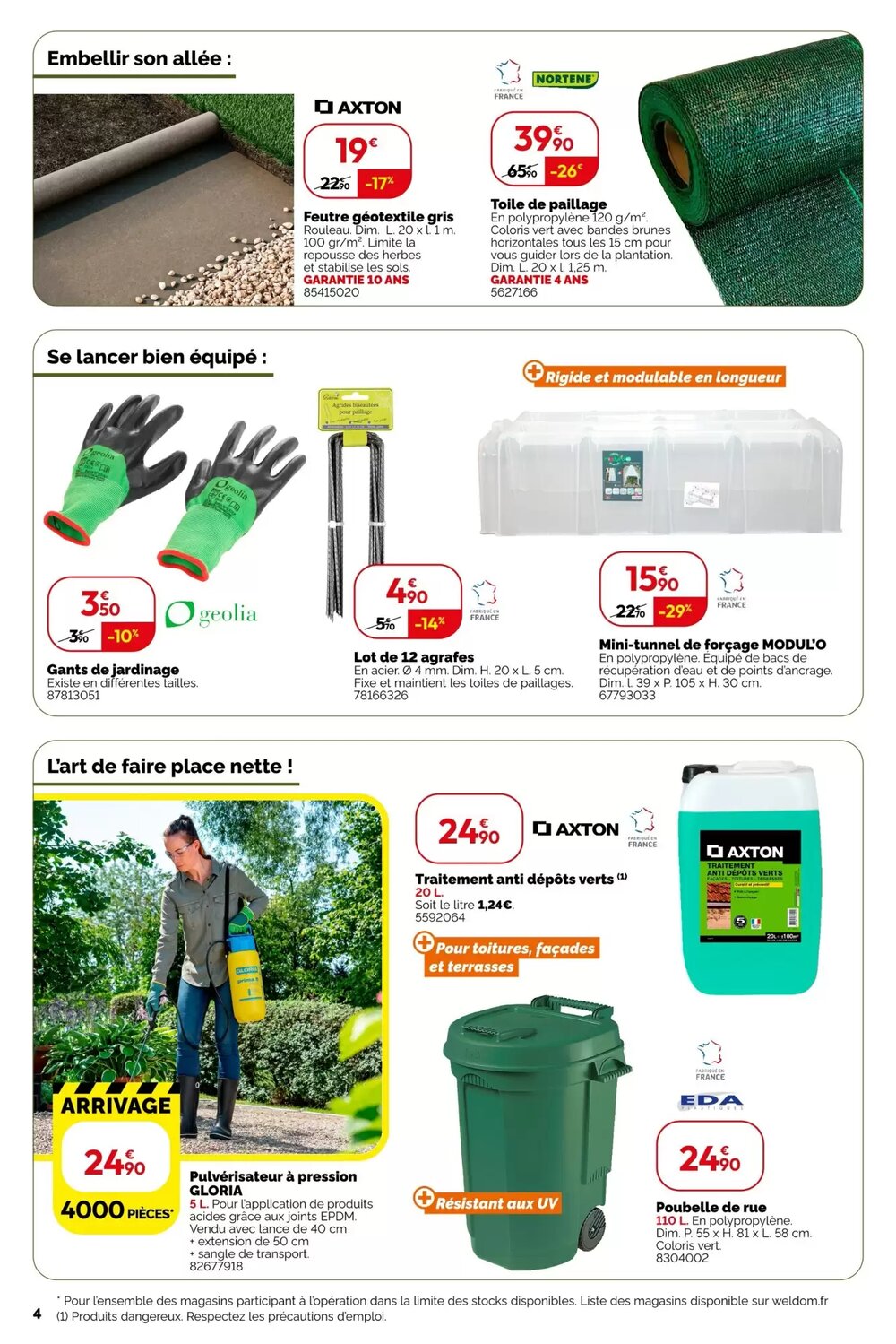 Prospectus promotionnel Weldom valable à partir du 04/03/2026 - Page 6.