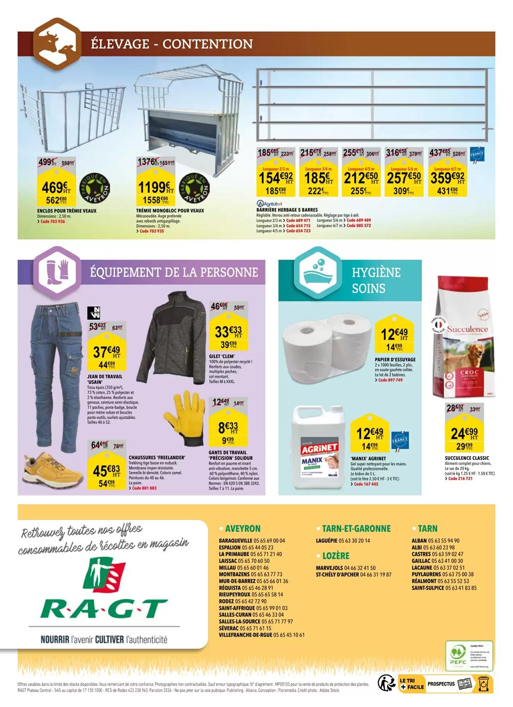 Prospectus promotionnel RAGT Jardin valable à partir du 04/03/2026 - Page 4.