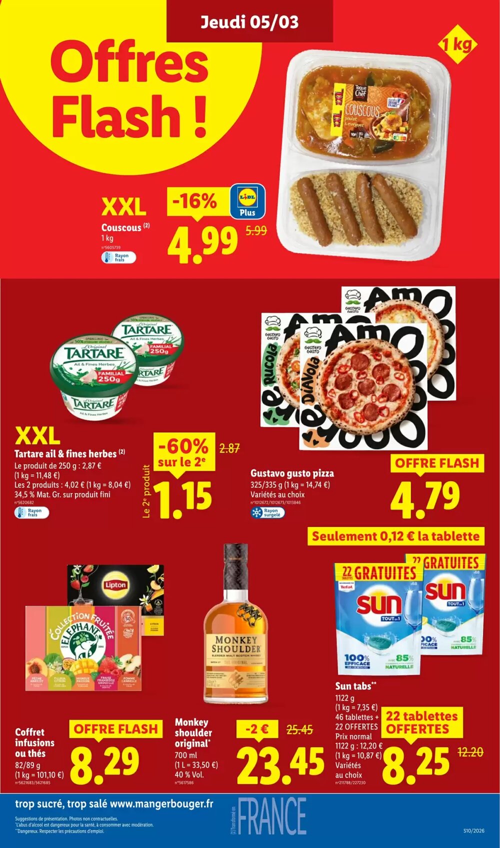 Prospectus promotionnel Lidl valable à partir du 05/03/2026 - Page 15.