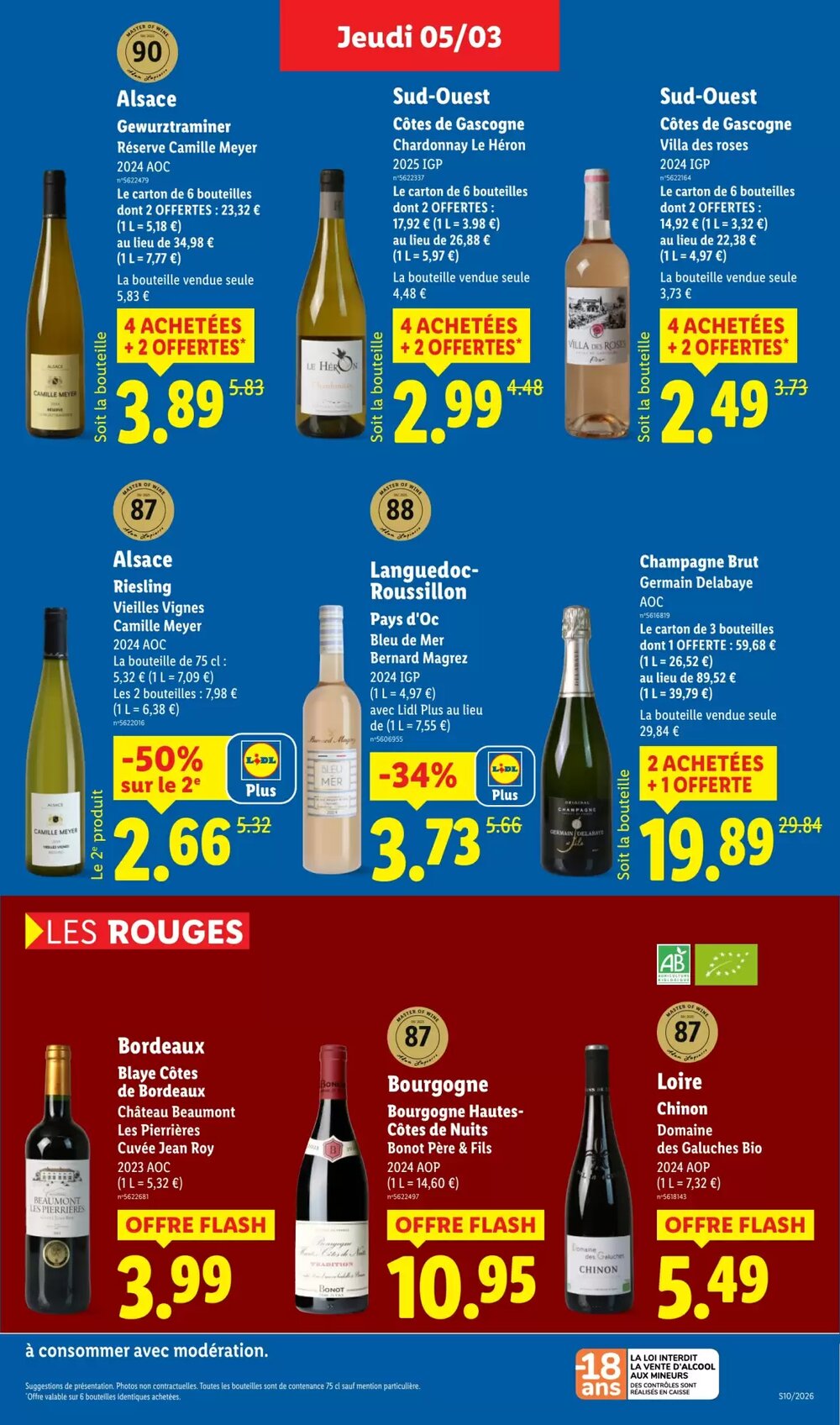 Prospectus promotionnel Lidl valable à partir du 05/03/2026 - Page 17.