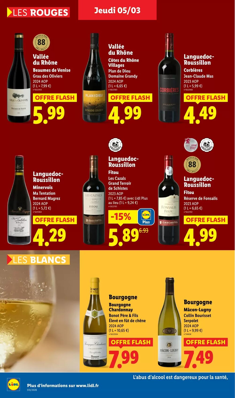 Prospectus promotionnel Lidl valable à partir du 05/03/2026 - Page 18.
