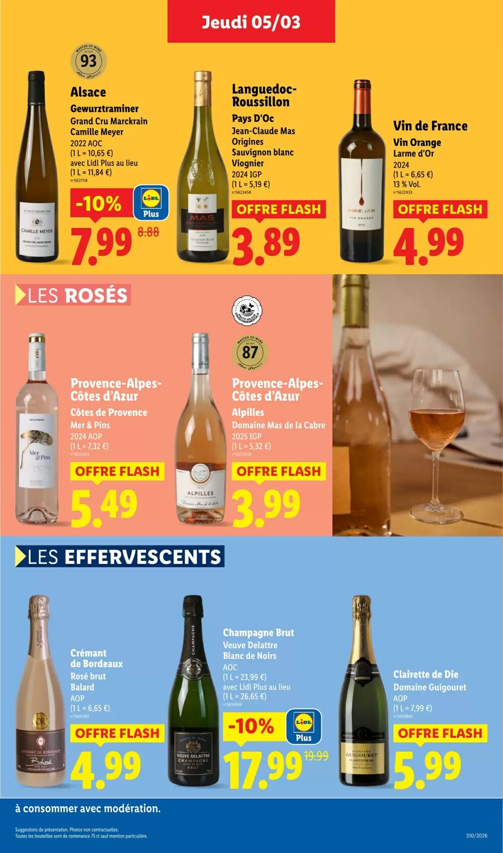 Prospectus promotionnel Lidl valable à partir du 05/03/2026 - Page 19.