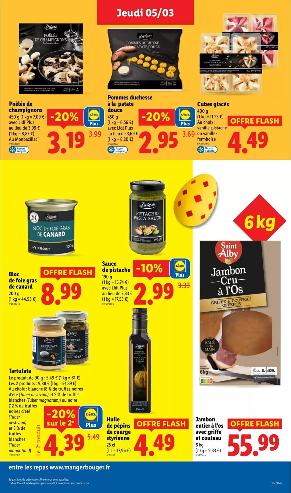 Prospectus promotionnel Lidl valable à partir du 05/03/2026 - Page 23.