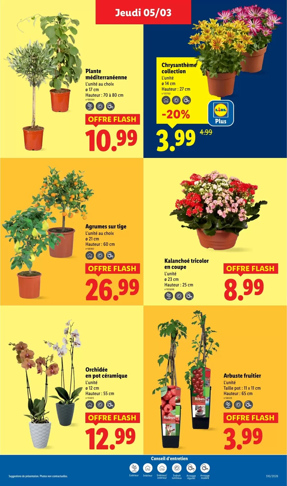 Prospectus promotionnel Lidl valable à partir du 05/03/2026 - Page 27.