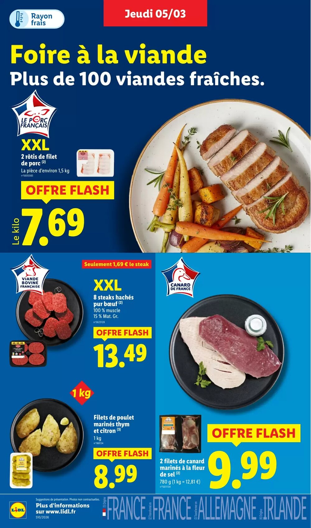 Prospectus promotionnel Lidl valable à partir du 05/03/2026 - Page 6.