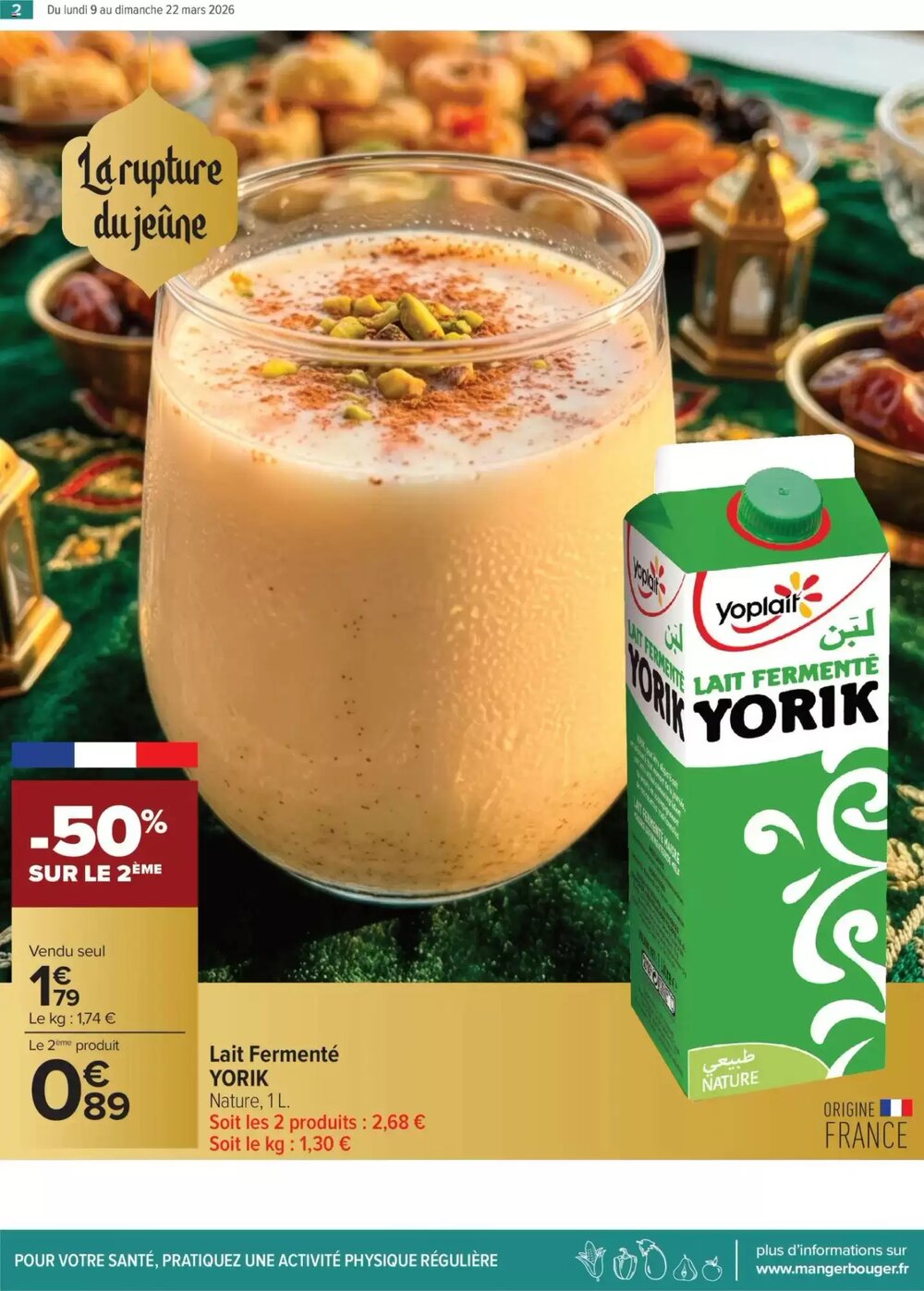 Prospectus promotionnel Carrefour valable à partir du 09/03/2026 - Page 2.