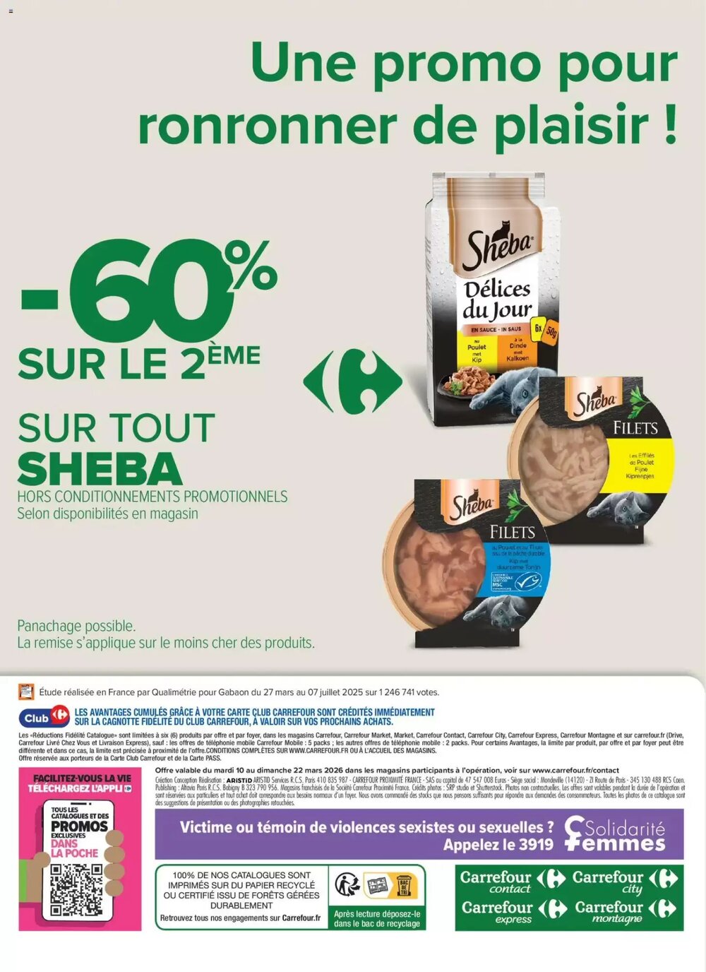 Prospectus promotionnel Carrefour valable à partir du 10/03/2026 - Page 21.