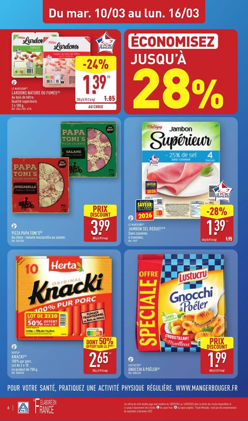 Prospectus promotionnel ALDI valable à partir du 10/03/2026 - Page 10.