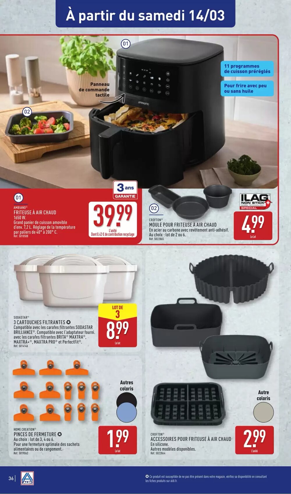Prospectus promotionnel ALDI valable à partir du 10/03/2026 - Page 40.