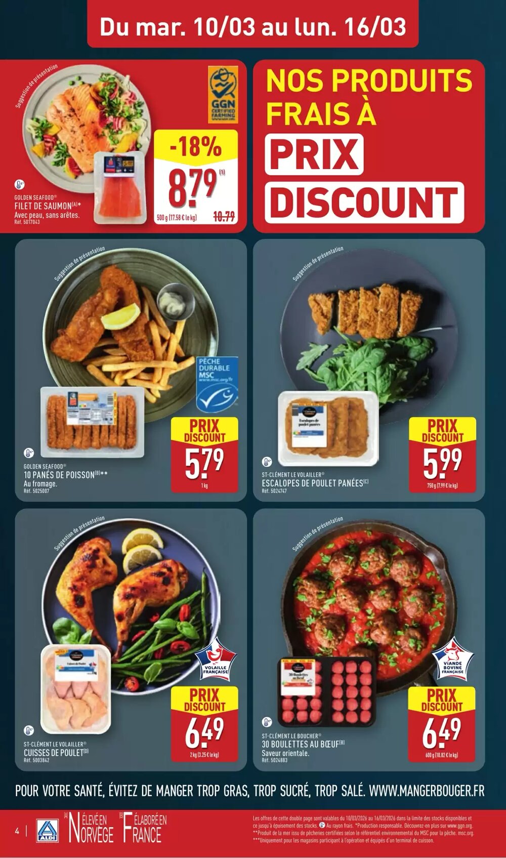 Prospectus promotionnel ALDI valable à partir du 10/03/2026 - Page 8.