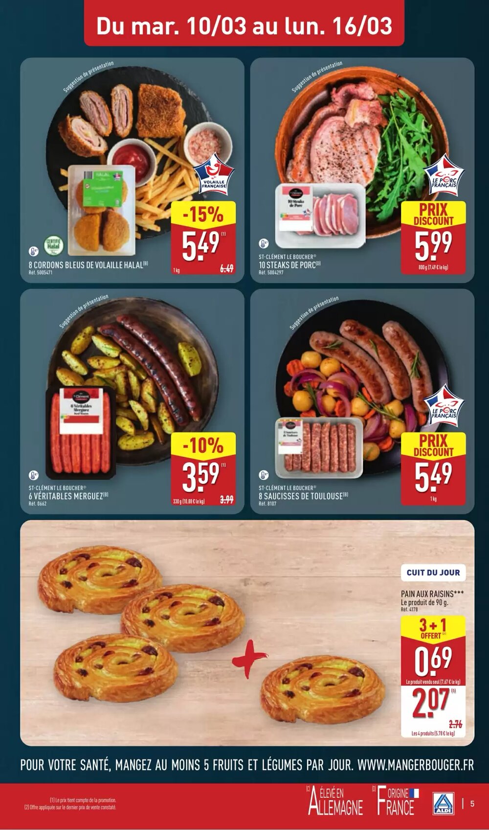 Prospectus promotionnel ALDI valable à partir du 10/03/2026 - Page 9.