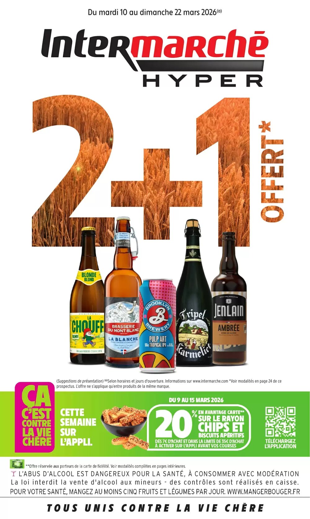 Prospectus promotionnel Intermarché Hyper valable à partir du 10/03/2026 - Page 1.