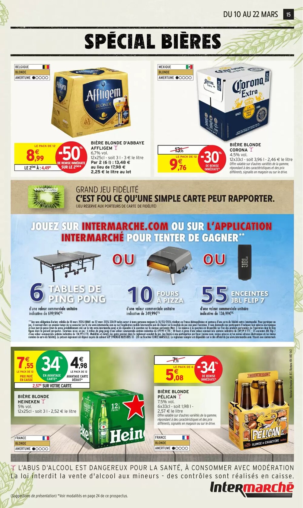 Prospectus promotionnel Intermarché Hyper valable à partir du 10/03/2026 - Page 15.