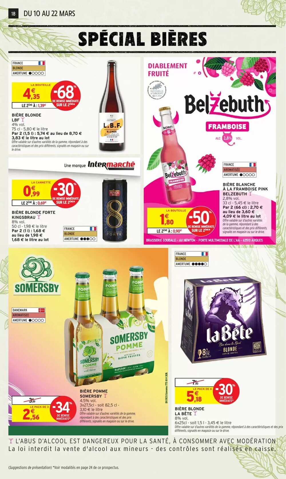 Prospectus promotionnel Intermarché Hyper valable à partir du 10/03/2026 - Page 18.