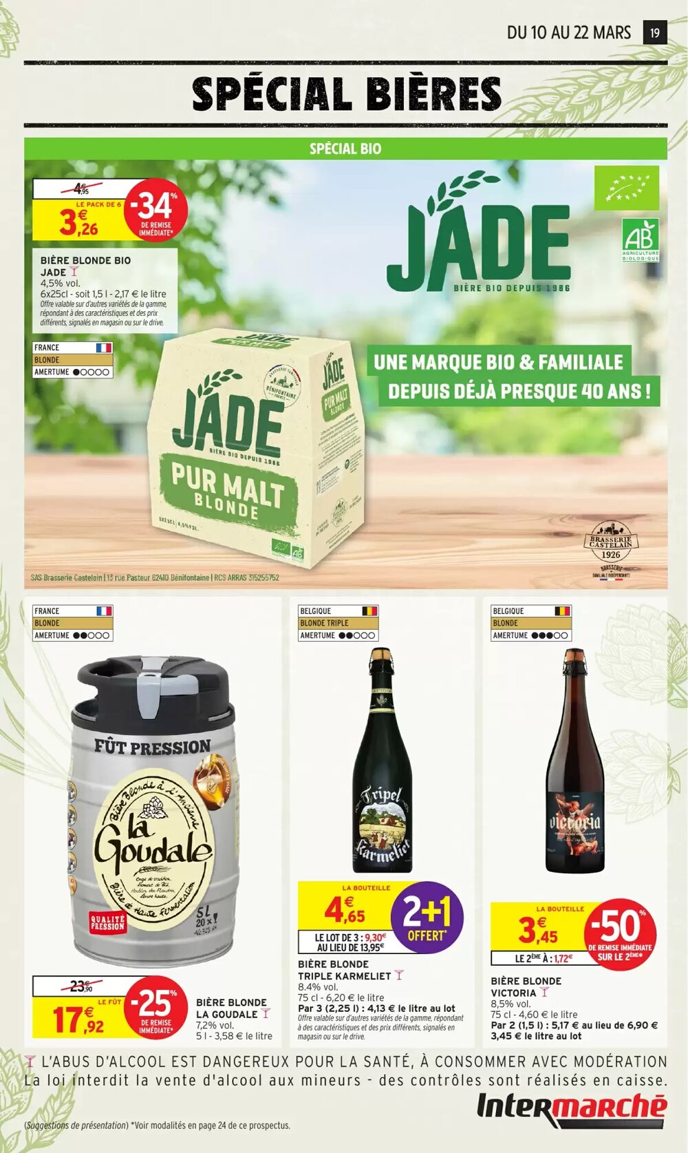 Prospectus promotionnel Intermarché Hyper valable à partir du 10/03/2026 - Page 19.