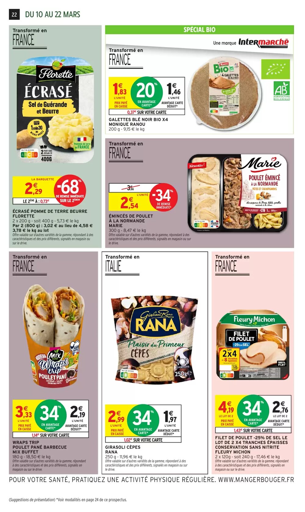 Prospectus promotionnel Intermarché Hyper valable à partir du 10/03/2026 - Page 22.