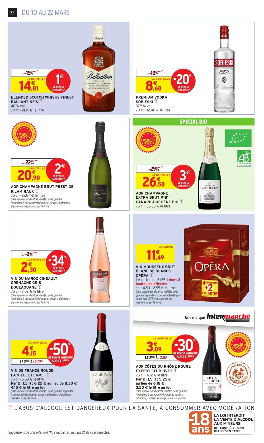 Prospectus promotionnel Intermarché Hyper valable à partir du 10/03/2026 - Page 32.
