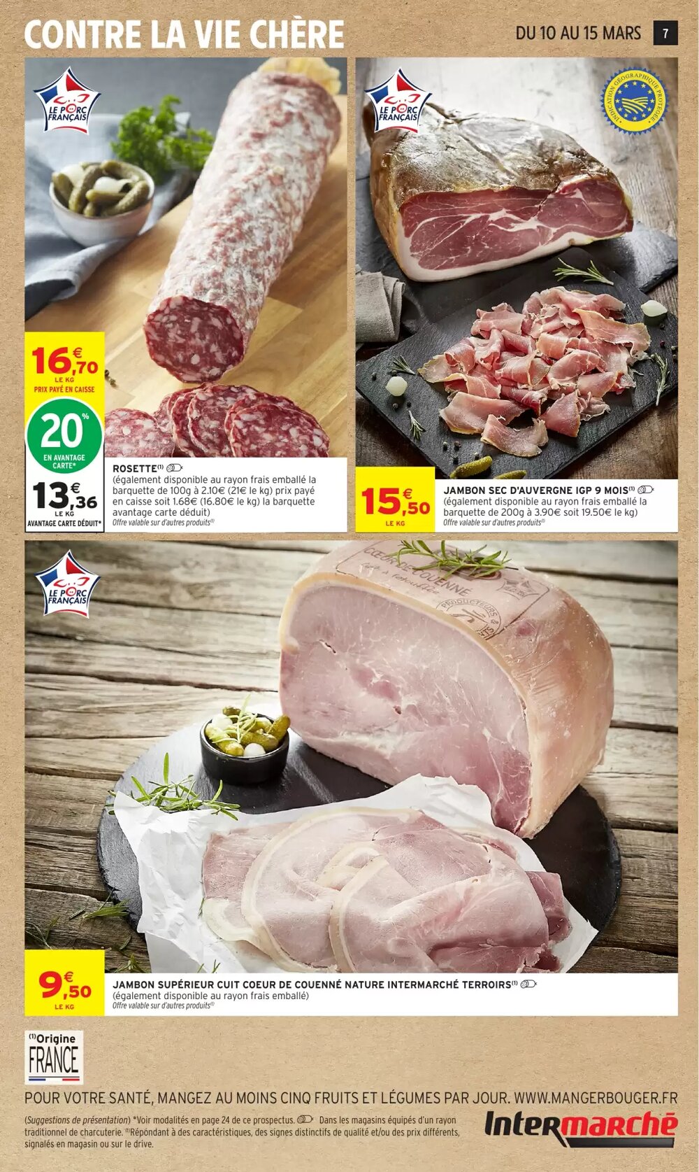Prospectus promotionnel Intermarché Hyper valable à partir du 10/03/2026 - Page 7.