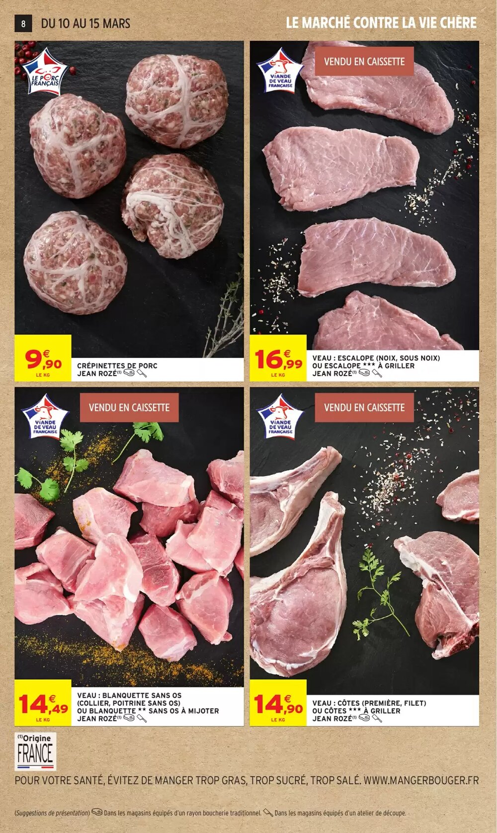 Prospectus promotionnel Intermarché Hyper valable à partir du 10/03/2026 - Page 8.