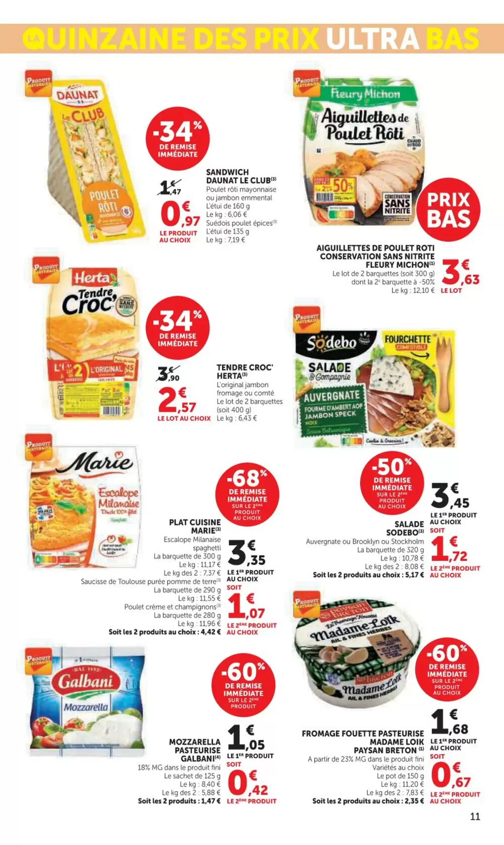 Prospectus promotionnel U Express valable à partir du 10/03/2026 - Page 11.