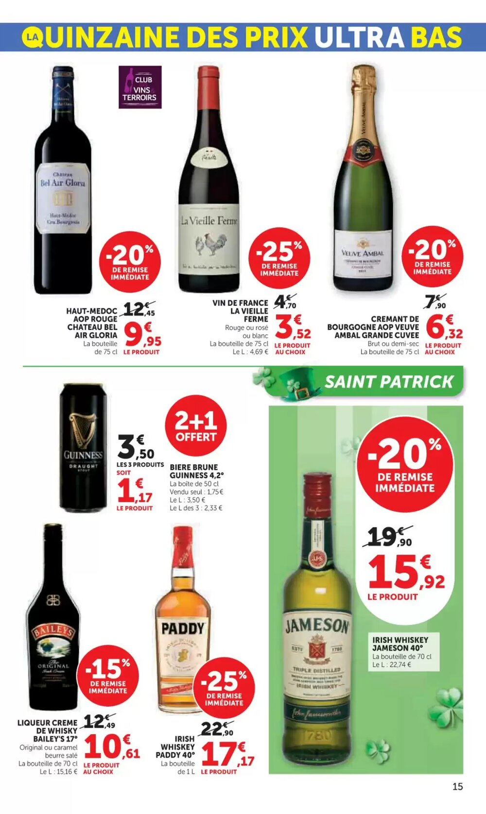 Prospectus promotionnel U Express valable à partir du 10/03/2026 - Page 15.