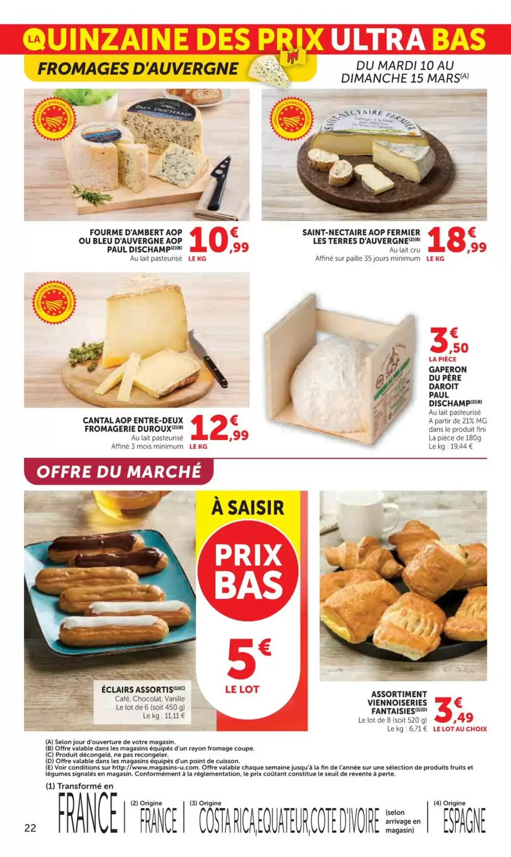 Prospectus promotionnel U Express valable à partir du 10/03/2026 - Page 22.