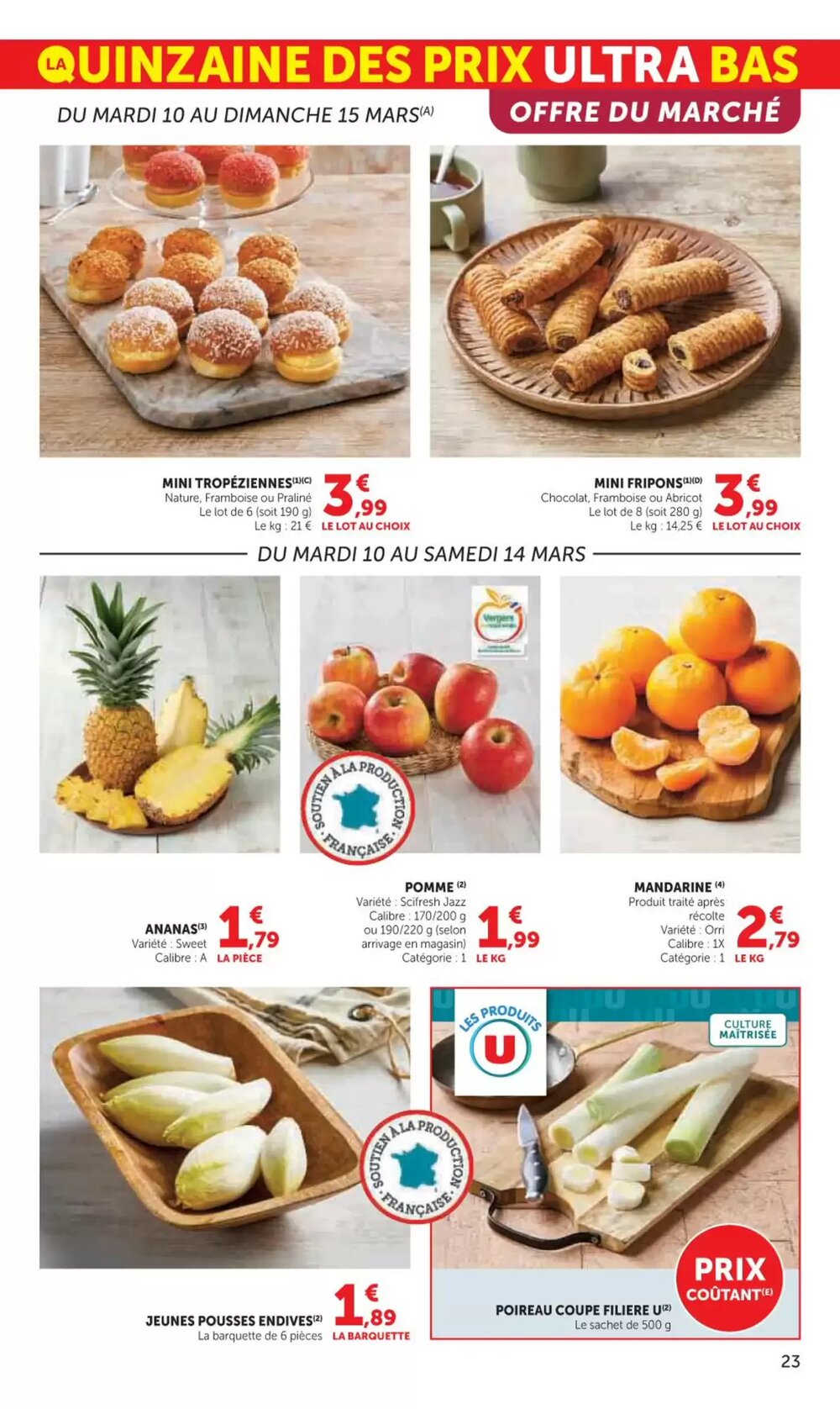 Prospectus promotionnel U Express valable à partir du 10/03/2026 - Page 23.