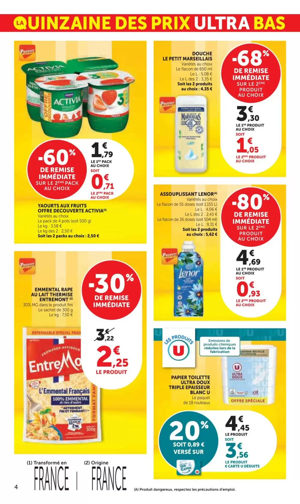 Prospectus promotionnel U Express valable à partir du 10/03/2026 - Page 4.