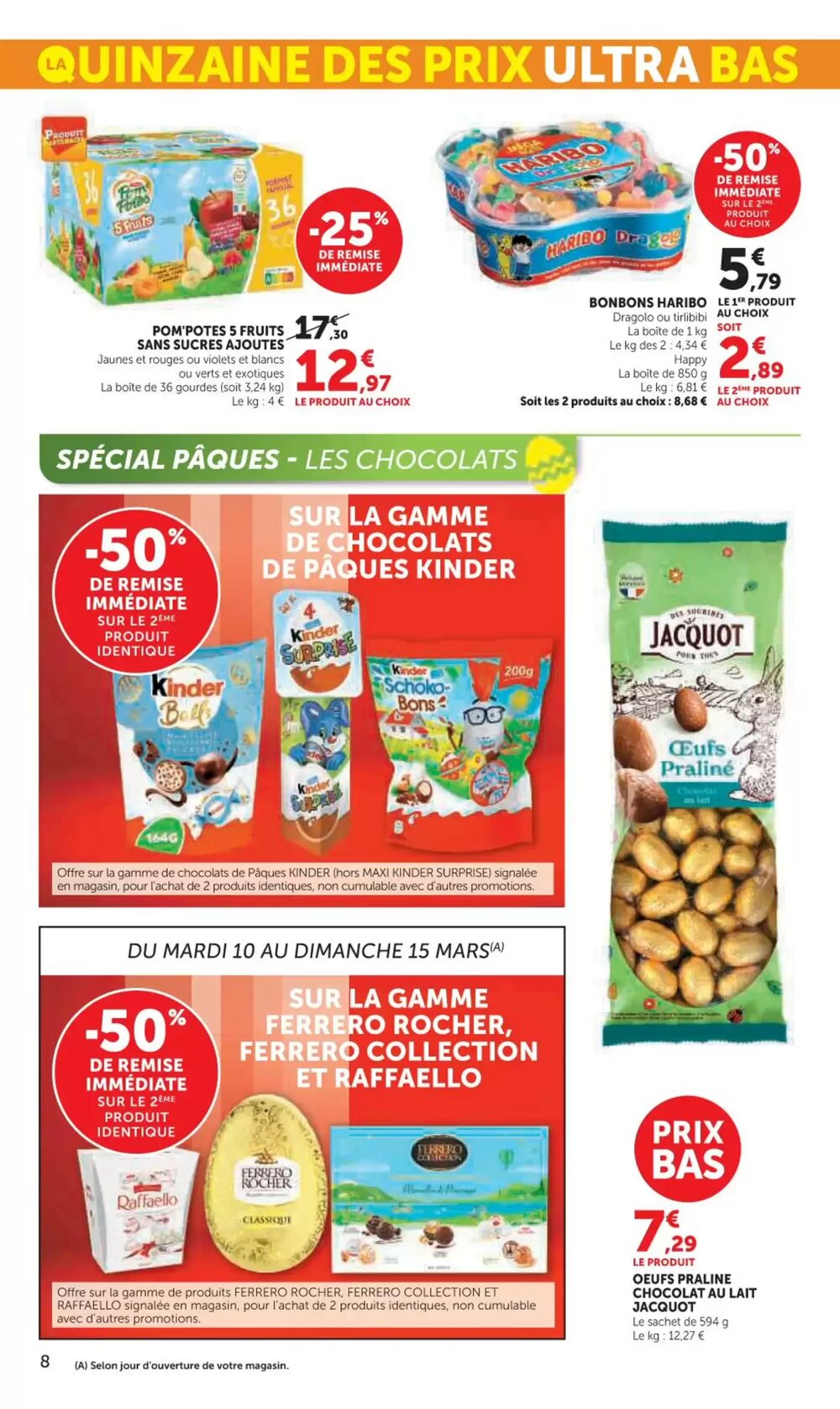 Prospectus promotionnel U Express valable à partir du 10/03/2026 - Page 8.