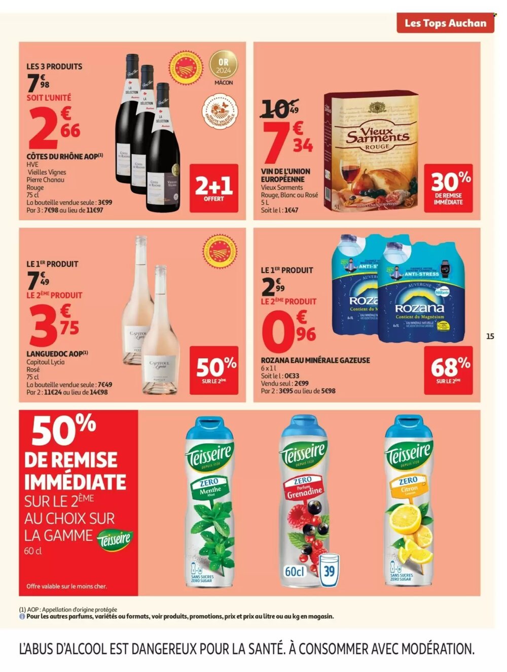 Prospectus promotionnel Auchan valable à partir du 10/03/2026 - Page 15.