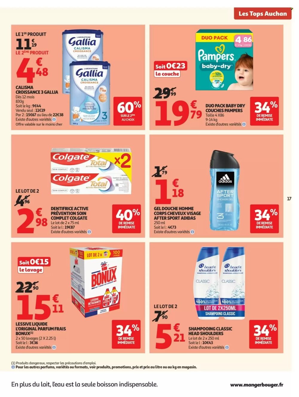Prospectus promotionnel Auchan valable à partir du 10/03/2026 - Page 17.