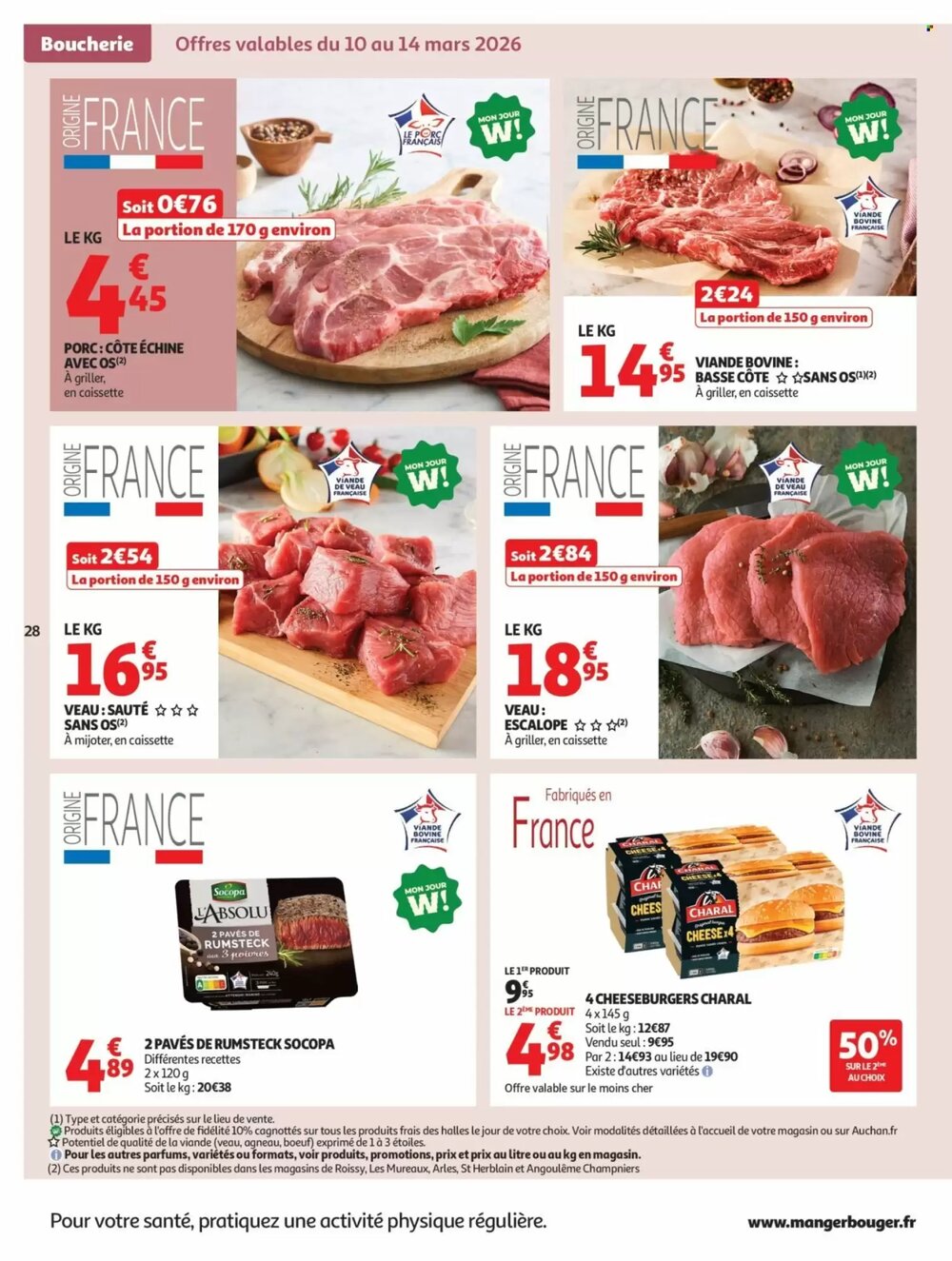 Prospectus promotionnel Auchan valable à partir du 10/03/2026 - Page 28.