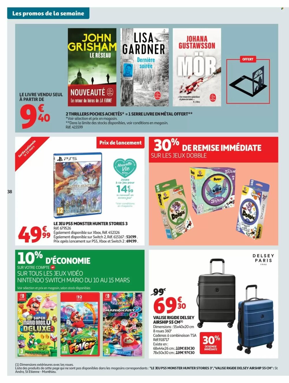 Prospectus promotionnel Auchan valable à partir du 10/03/2026 - Page 38.