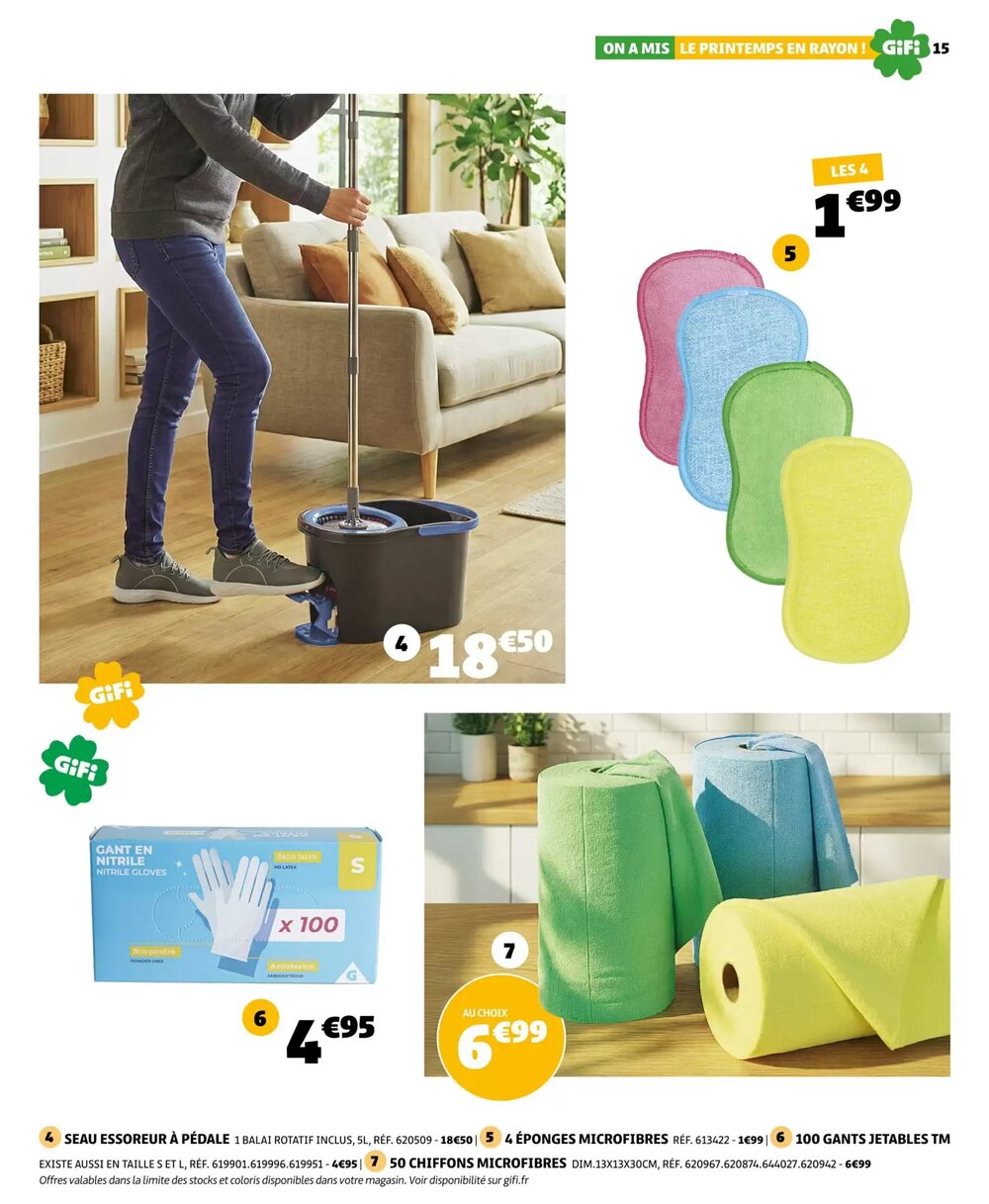 Prospectus promotionnel Gifi valable à partir du 10/03/2026 - Page 15.