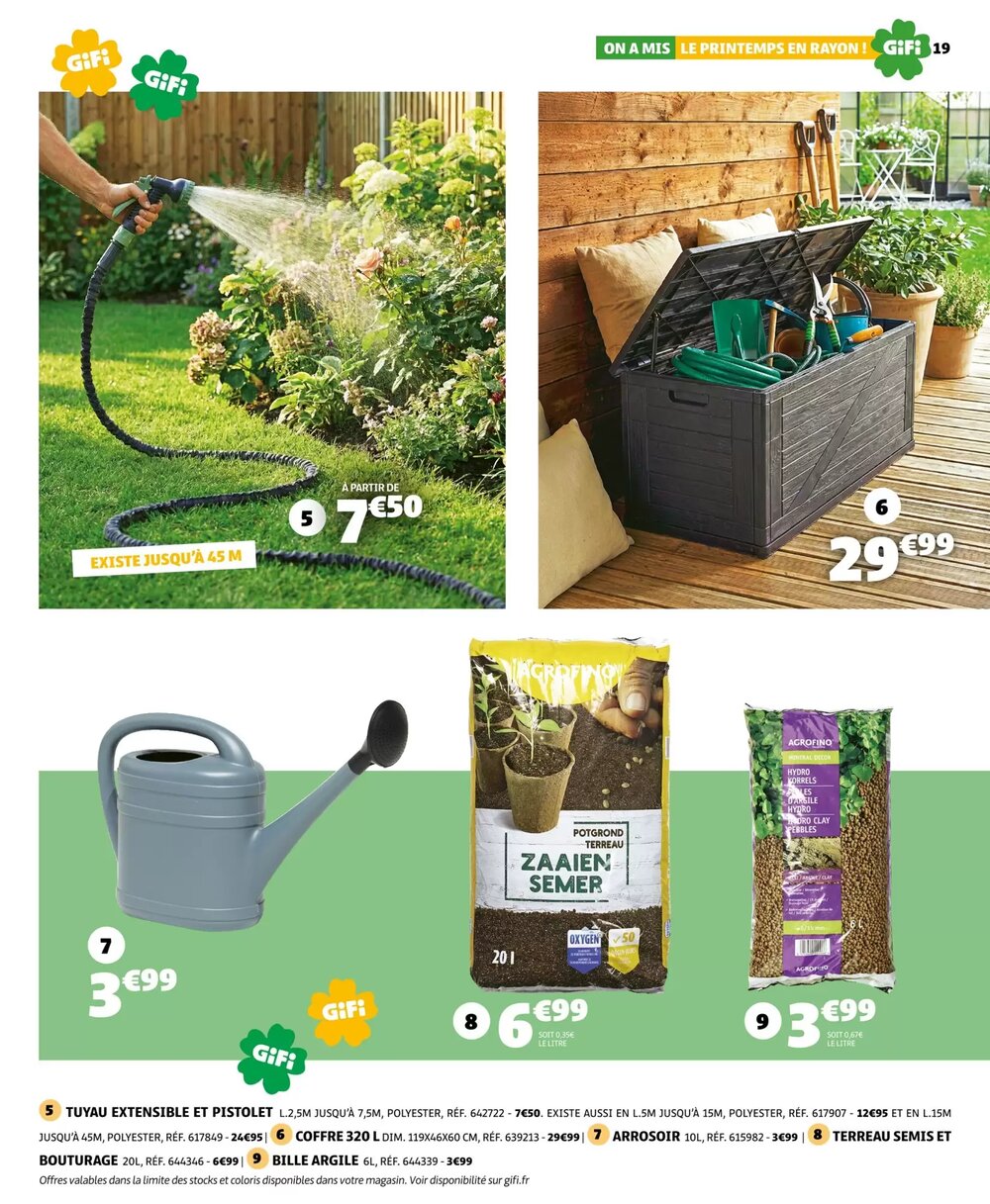 Prospectus promotionnel Gifi valable à partir du 10/03/2026 - Page 19.