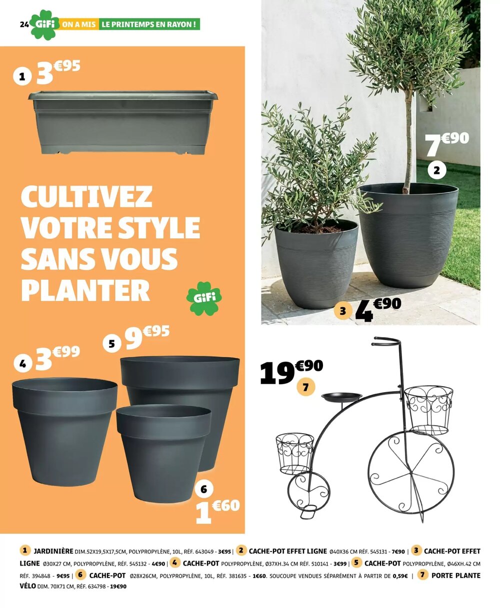 Prospectus promotionnel Gifi valable à partir du 10/03/2026 - Page 24.