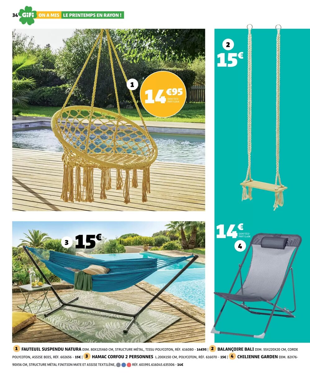 Prospectus promotionnel Gifi valable à partir du 10/03/2026 - Page 32.