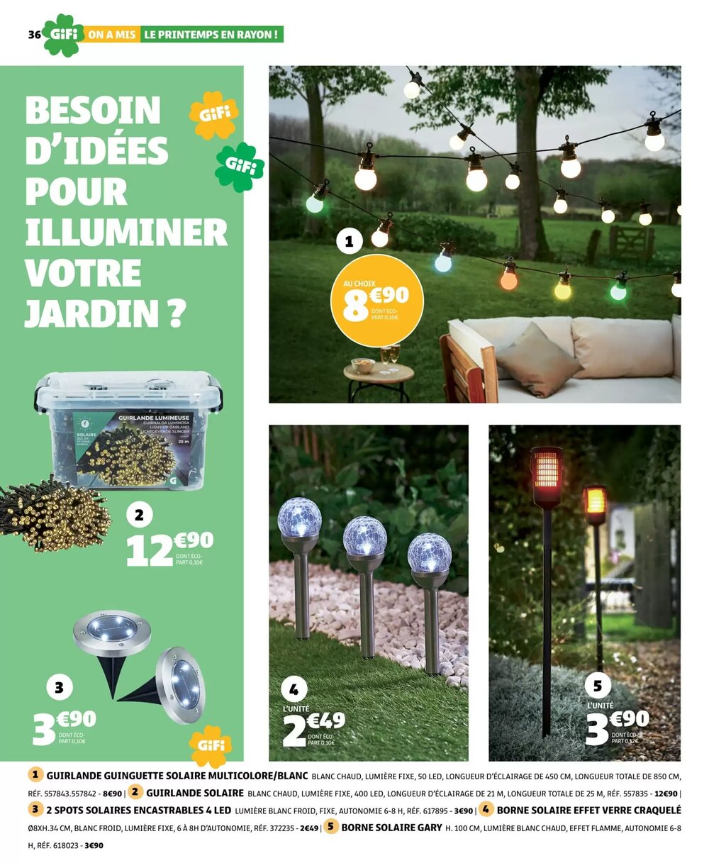 Prospectus promotionnel Gifi valable à partir du 10/03/2026 - Page 34.