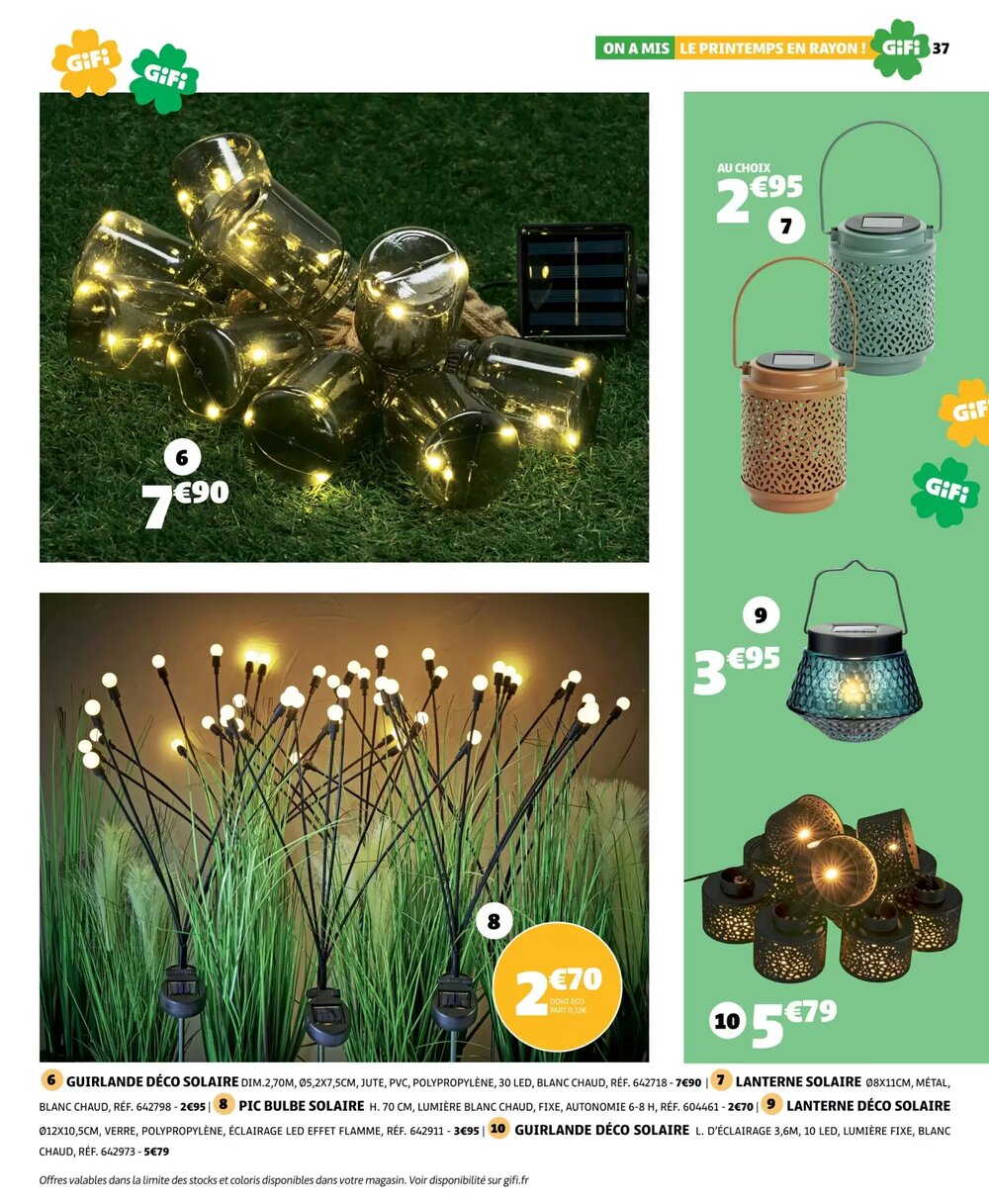 Prospectus promotionnel Gifi valable à partir du 10/03/2026 - Page 35.
