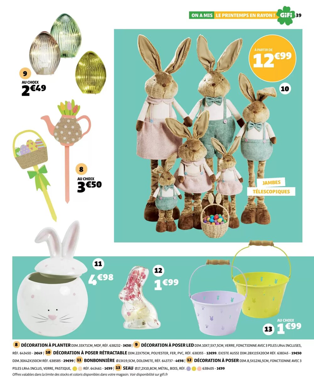 Prospectus promotionnel Gifi valable à partir du 10/03/2026 - Page 37.