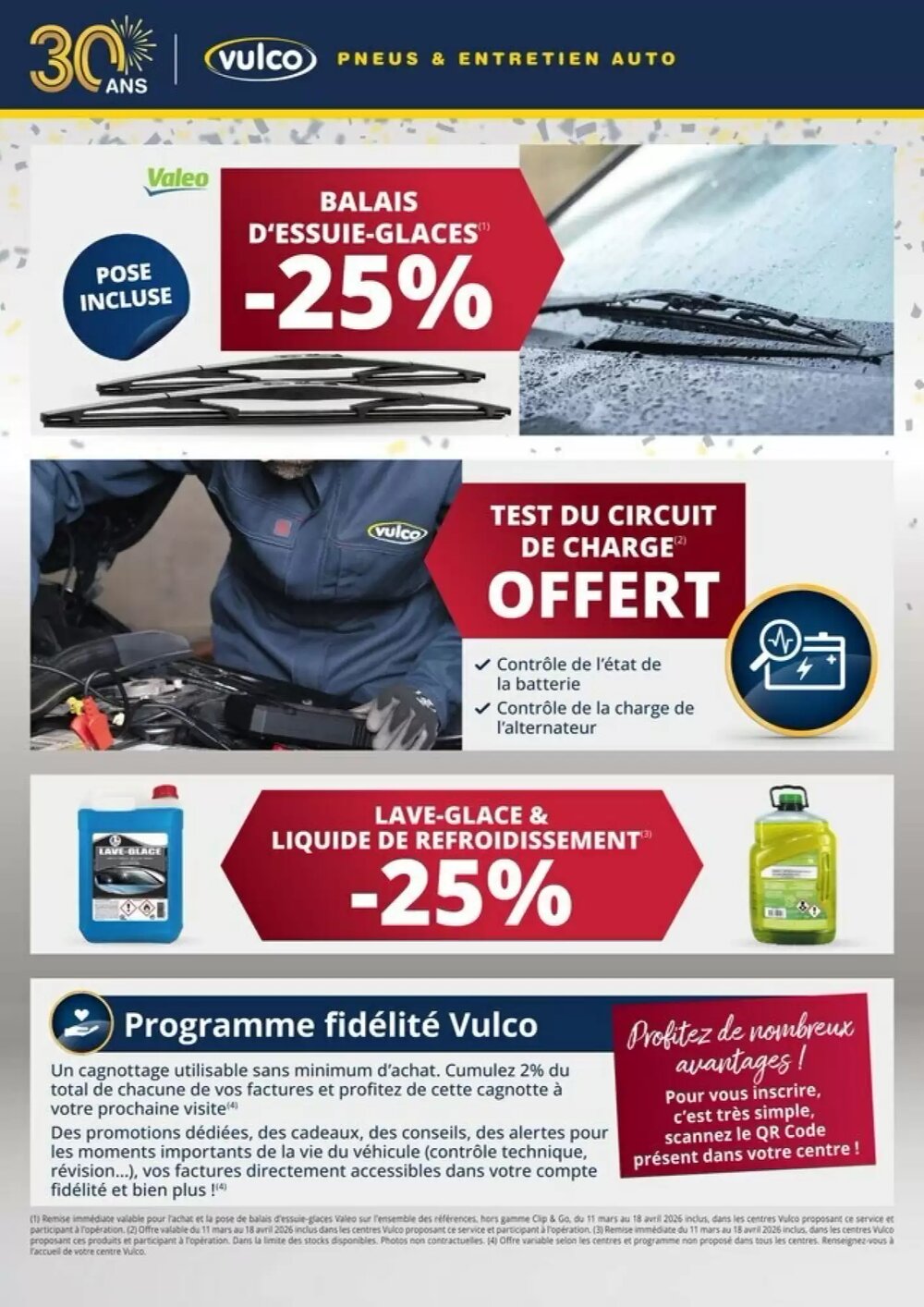 Prospectus promotionnel Vulco valable à partir du 11/03/2026 - Page 6.