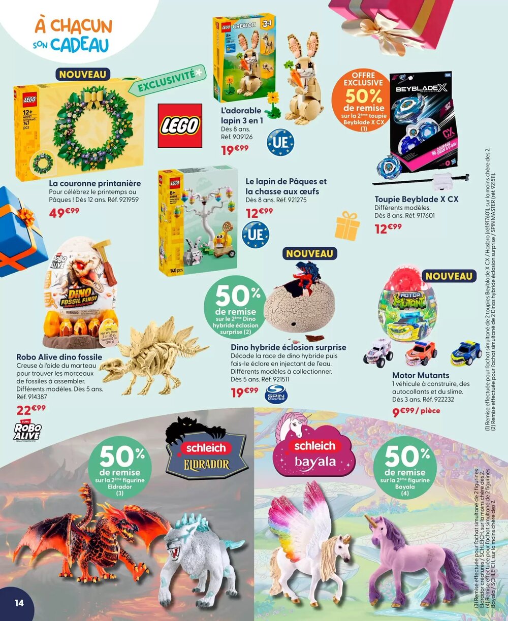 Prospectus promotionnel La Grande Récré valable à partir du 13/03/2026 - Page 14.