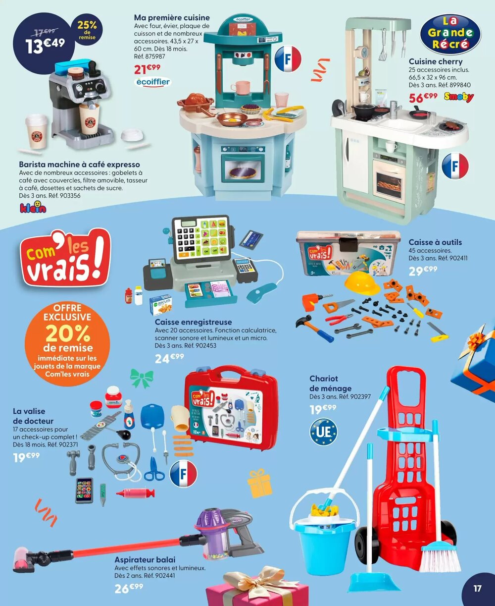 Prospectus promotionnel La Grande Récré valable à partir du 13/03/2026 - Page 17.
