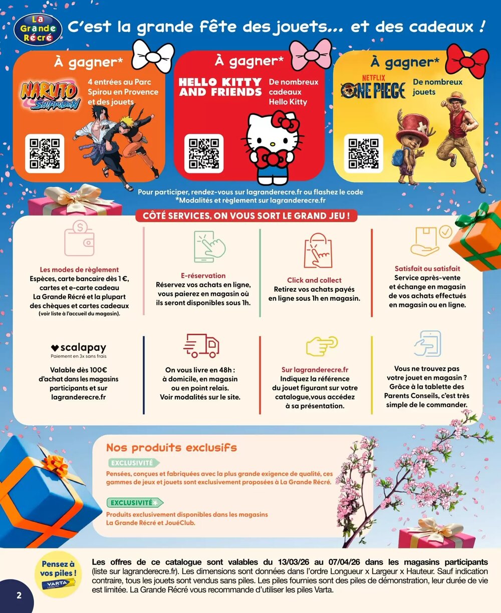 Prospectus promotionnel La Grande Récré valable à partir du 13/03/2026 - Page 2.